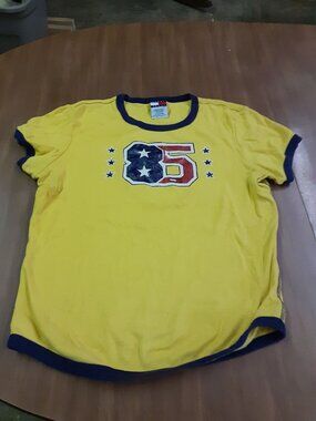 Tommy Girl Jeans T-shirt Size Large "85"
